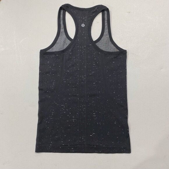 Lululemon Swiftly Tech Racerback Tank Top Black Speckled Size XXS,  2 - Picture 3 of 6